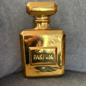 Gold Perfume “Bank” Bottle